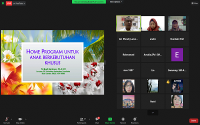 Webinar Meningkatkan Kemampuan Menangani ABK di Rumah